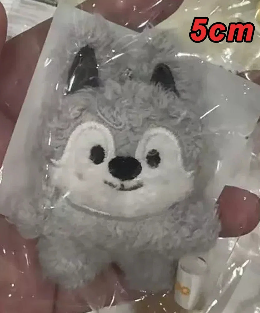 300style 10/22cm Skzoo Plush Bag Toy Kawaii Stray Wolf Plush Cartoon Stuffed Animal Doll Kawaii Toy Room Decor Children Gift