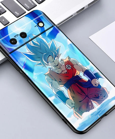 Dragon Ball Z Shockproof Case – Goku Edition for Google Pixel 4–9 Series