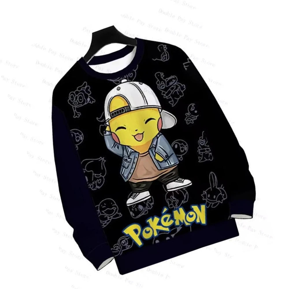 Pokémon Gengar Crewneck Graphic Sweatshirt – Premium Streetwear Pullover for Men & Women 3