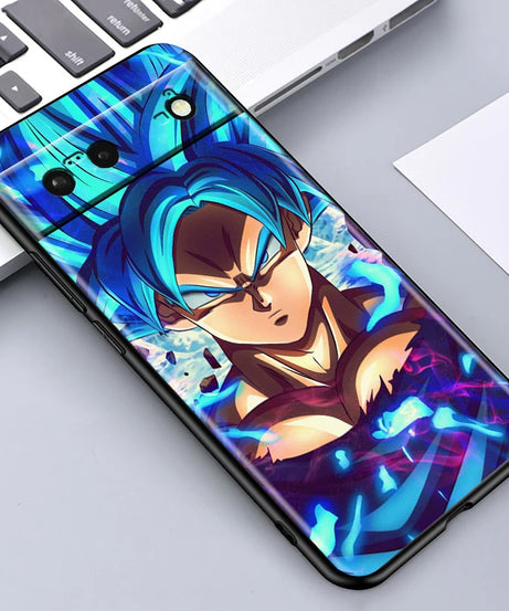 Dragon Ball Z Shockproof Silicone Case – Google Pixel 4 to 9 Series