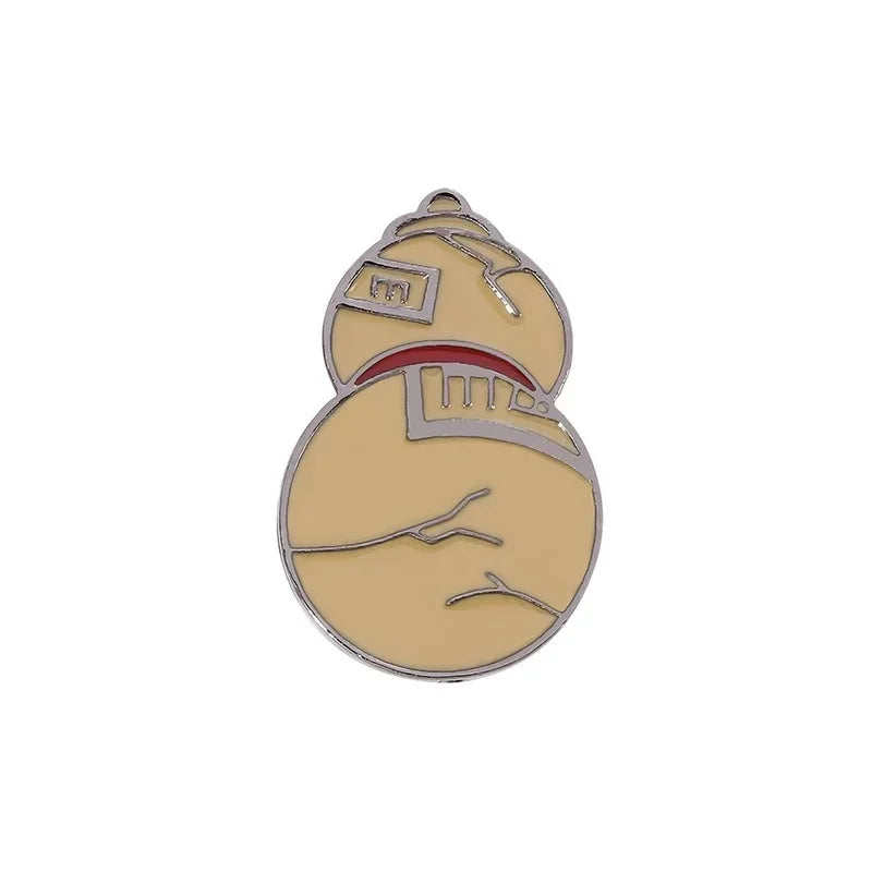 Japanese Ninja Cartoon Brooch – Naruto Anime Enamel Pin & Backpack Badge 8