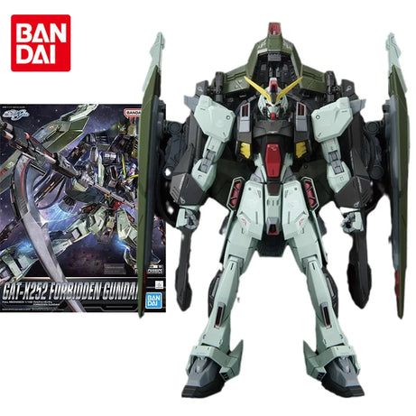 Bandai Original Gundam Model Kit Anime MECHANIC COMPLETE 1/100 GAT-X252 BANNED GUNDAM Action Figure Toys
