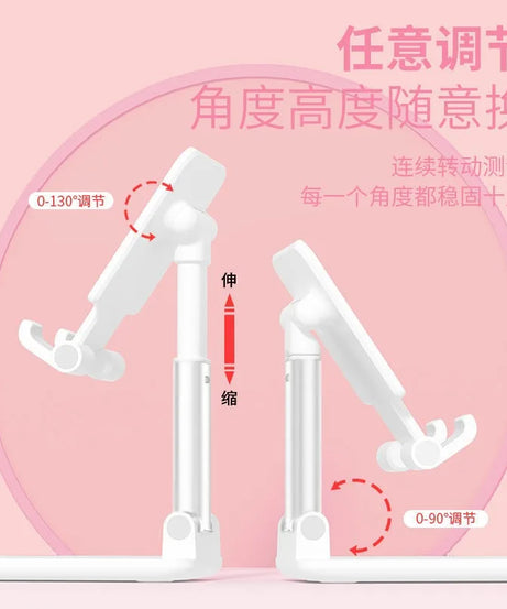 Doraemon mobile phone desktop stand cute personality portable folding lazy tablet telescopic universal holiday gift