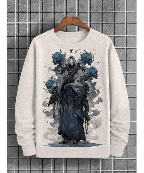 Character Printed Sweatshirt Fashion Spring Autumn Long Sleeve Crew Neck Hoodies Trend Streetwear Oversized Pullover