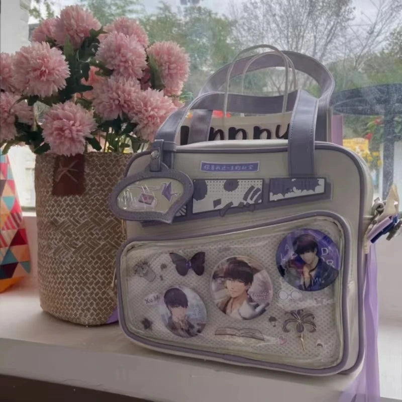 Clear Ita Bag — Kawaii Crossbody Display Tote 4