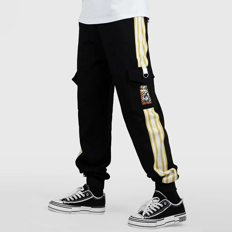 Anime One Piece Pants Cosplay Costumes Leisure Overalls Zoro Luffy Sweatpants Casual Fashion Women Men Sweat Pants Gift