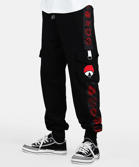New Anime Peripherals Casual Pants Uzumaki Naruto Uchiha Sasuke Uchiha Itachi Hatake Kakashi Sweatpants Trousers Slacks Overalls