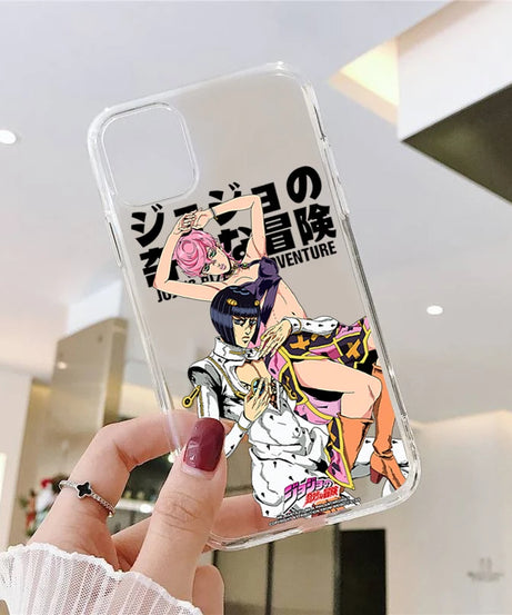 JoJo's Bizarre Adventure JoJo Anime Phone Cover For iPhone 11 12 13 14 15 16 17 Pro Max 16 15 14 Plus 17AIR Soft Silicone Case
