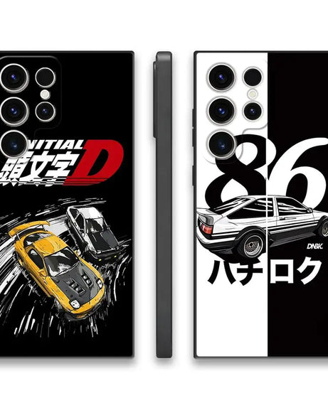Anime Initial D Cool Phone Case for Samsung Galaxy S10 S9 Note 9 8 S8 Plus S10e Note 20 Ultra Note 10 Plus Silicon Cover