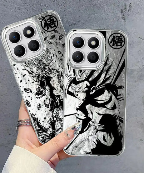 Dragons Balls Gokus Black Soft Shell Case for Honor X7b 200 400 Lite X9c X9a 200 Pro X9b X8a X8b X8c
