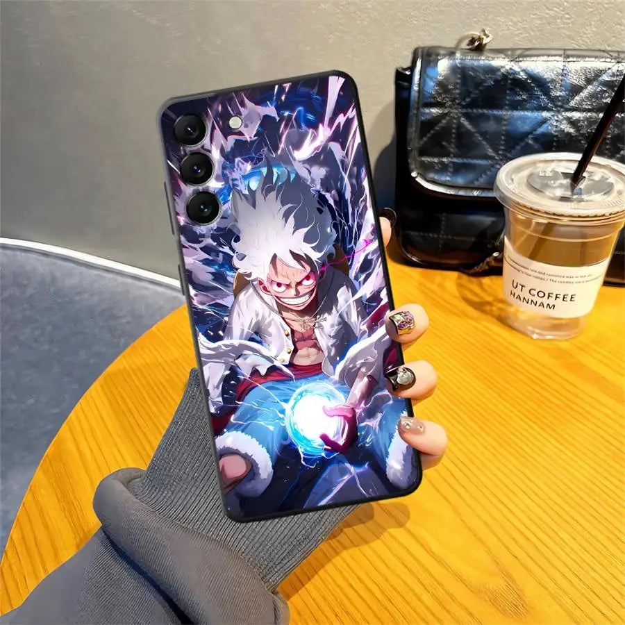 Luffy Ones Pieces Case for Samsung Galaxy A10 A20 A30 A40 A05 A04 A50 A70 A01 A02 A03 A06 Note 20 Ultra 9 10 A07 Phone Cover