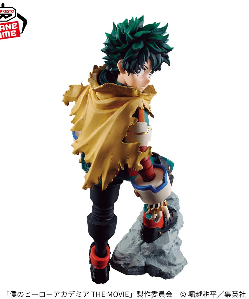 BANPRESTO Izuku Midoriya Figure – My Hero Academia: You're Next Edition (Boxed Original)