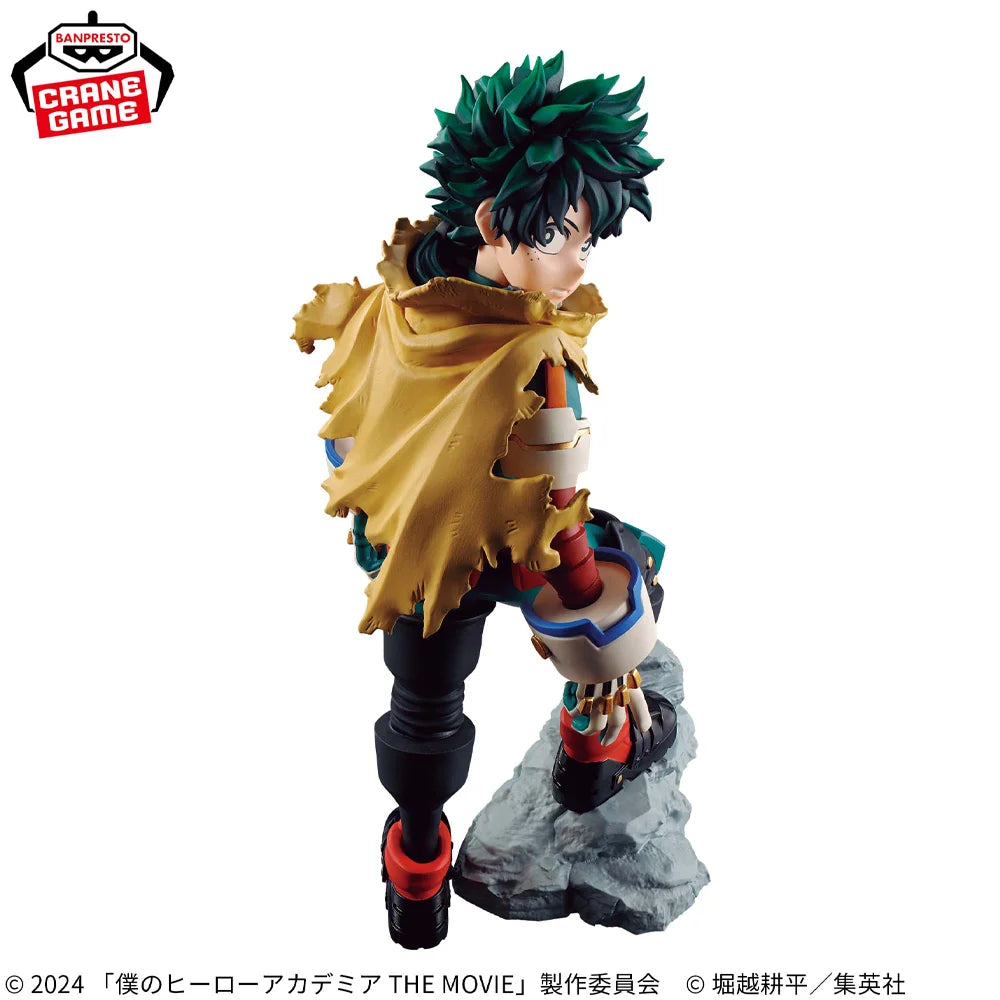 BANPRESTO Izuku Midoriya Figure – My Hero Academia: You're Next Edition (Boxed Original)