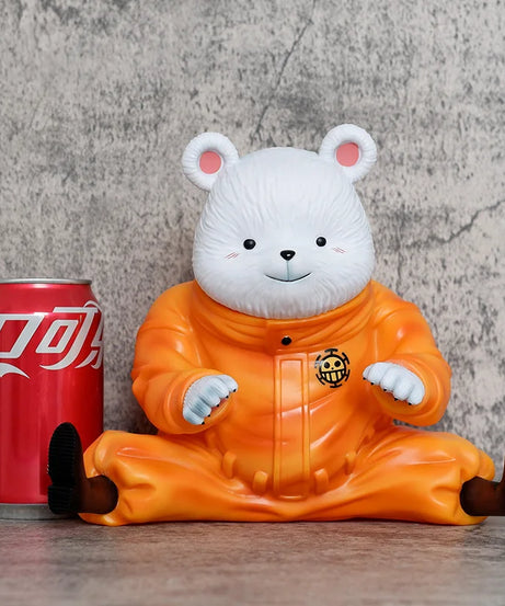 One Piece Anime Figurine Sitting Posture Trafalgar Law Operation Room Action Figures Pvc Model Collection Decoration Toys Gift