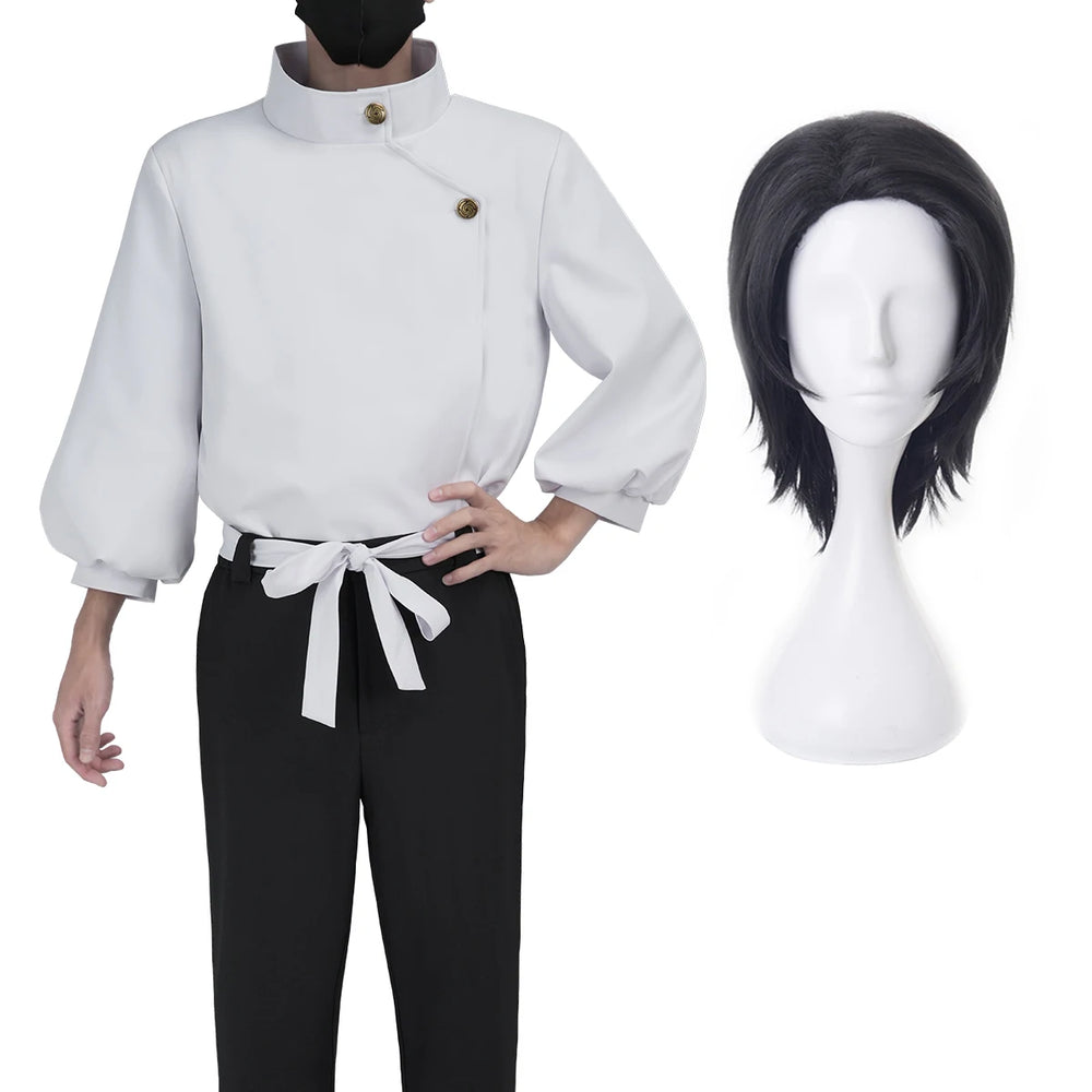 Anime Jujutsu Kaisen Yuji Itadori & Yuta Okkotsu Cosplay Costume – Upgraded Uniform Set 5