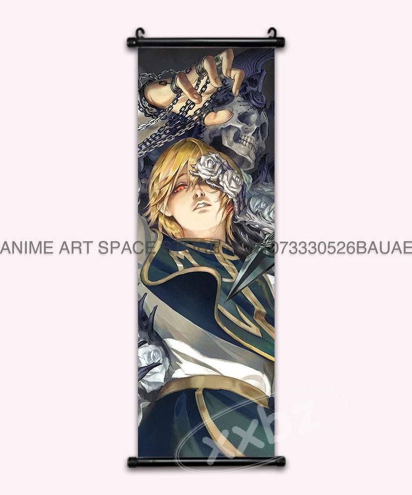 Hunter x Hunter Scroll Poster – Classic Anime Wall Art Canvas Decoration