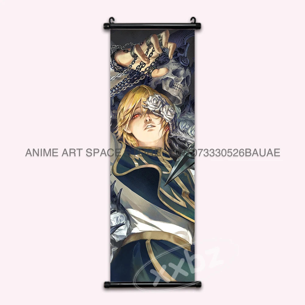 Hunter x Hunter Scroll Poster – Classic Anime Wall Art Canvas Decoration