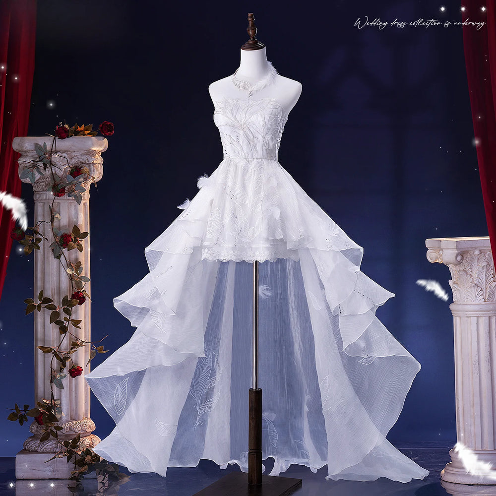 Love and Deepspace Cosplay Costume — Heroine Wedding Dress 7