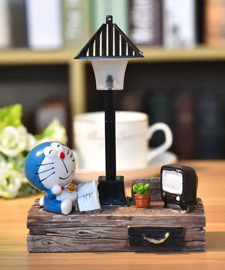 15cm Doraemon & Tinker Bell Night Light – Cute Anime Home Decor Gift