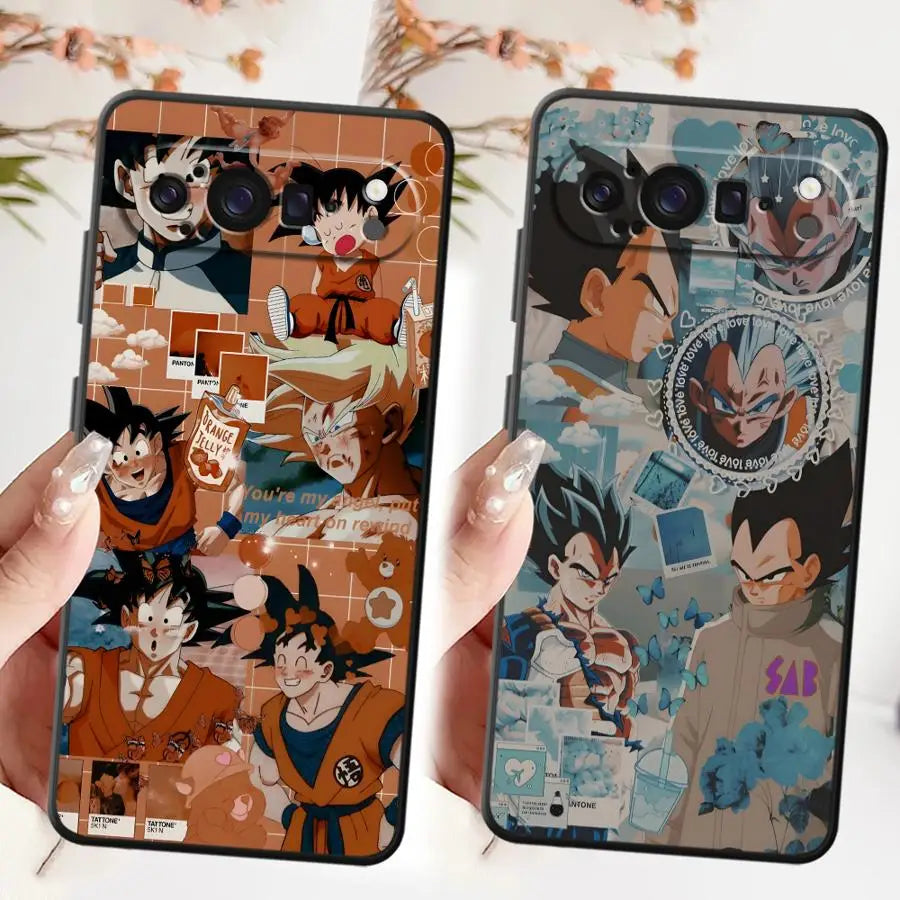 DragonS BallS Vegeta Art Case for Google Pixel 7a 8 Pro 6a 7 Pro 9 Pro XL 9a 6 Pro 8a Soft Cover