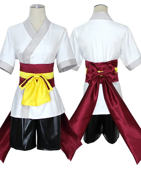 Machi Komacine Cosplay Costume Pink Wig Halloween Carnival Costumes for Women Anime Cosplay Outfits Dress