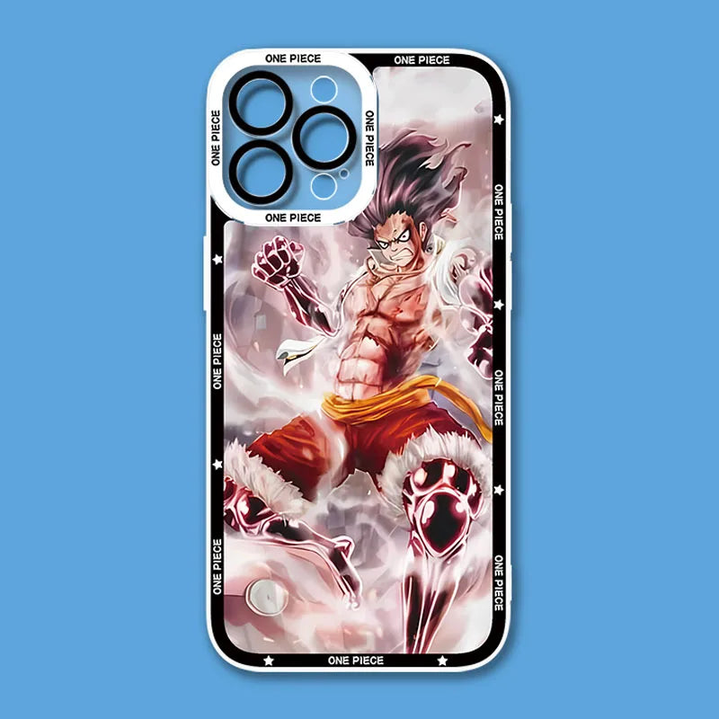 Anime O-One Piece Phone Case for iPhone 15 14 Pro Max 13 12 Mini 11 Pro XR XS X 8 7 6 6S Plus SE Soft Silicone Back Cover