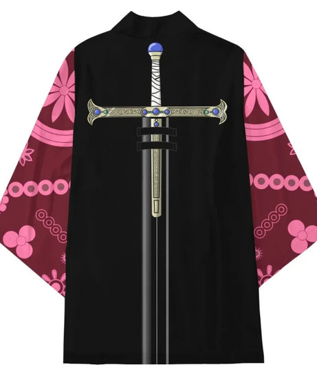 New Anime ONE PIECE Kimono Cape Cosplay Clothing 3D Printing Comics Casual Cardigan Jacket Men and Women Birthday Gifts