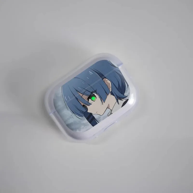 Lonely Rock Girl Earphone Case For Apple AirPods 4 3 2 1 Clear Protective Funny Animal Transparent Cover