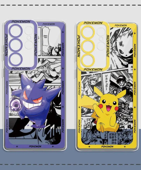 Pikachu Angel Eye Anime Case – Samsung Galaxy S21–S25, Note 10/20 Series