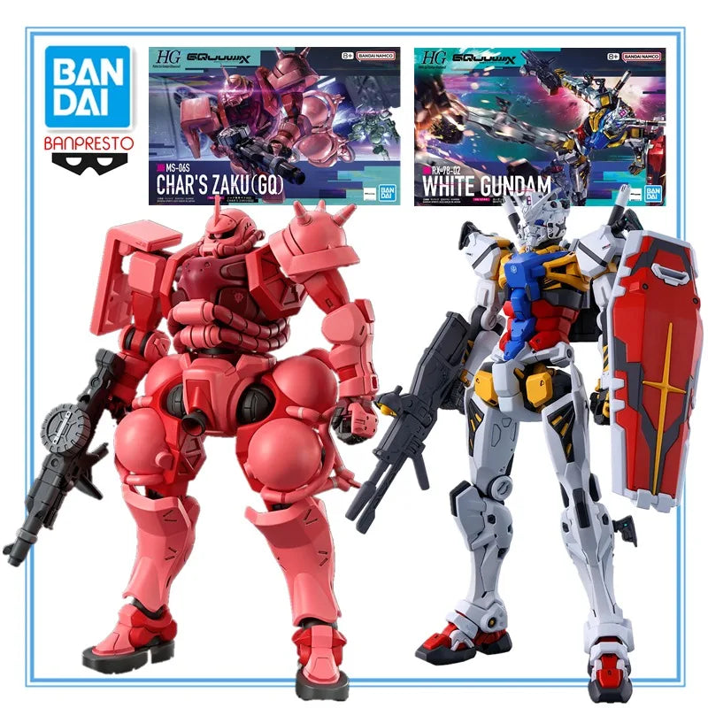 Gundam GQuuuuuuX Char's Zaku Action Figure — Mobile Suit (Boxed)
