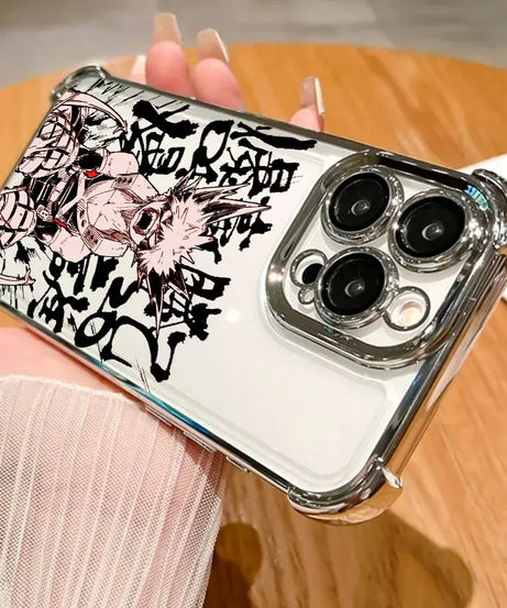 Deku Bakugo Anime Case For Samsung Galaxy A56 A55 A54 A52 A53 5G A36 A34 A35 A33 A50 A73 A26 A25 A16 A06 Clear Soft Phone Cover