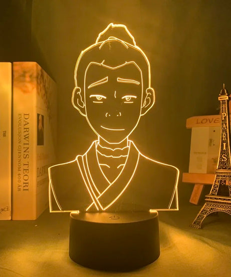 Anime Avatar The Last Airbender  3D LED Lamp Aang Zuko Iroh Toph Beifong Suki Figure Nightlight  for Kids Child Bedroom Decor