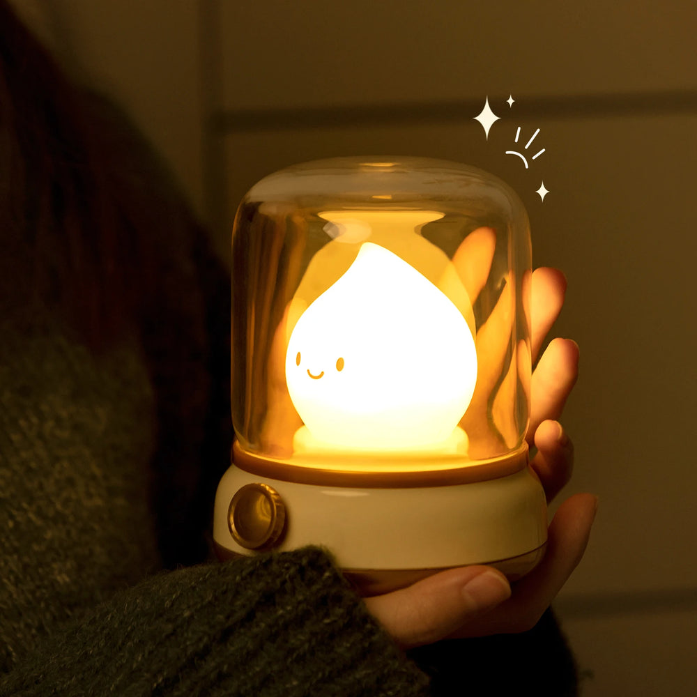 Mini LED Night Lamp — USB Rechargeable Desk Light 5