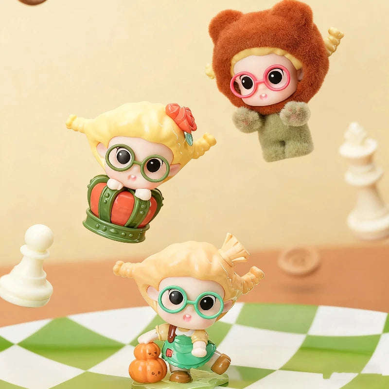 CQTOYS Suvi Fairy Tale Adventure Series Blind Box 20 Styles Cute Mini Figures With Flocked Craft Trendy Toy Home Decor Girl Gift