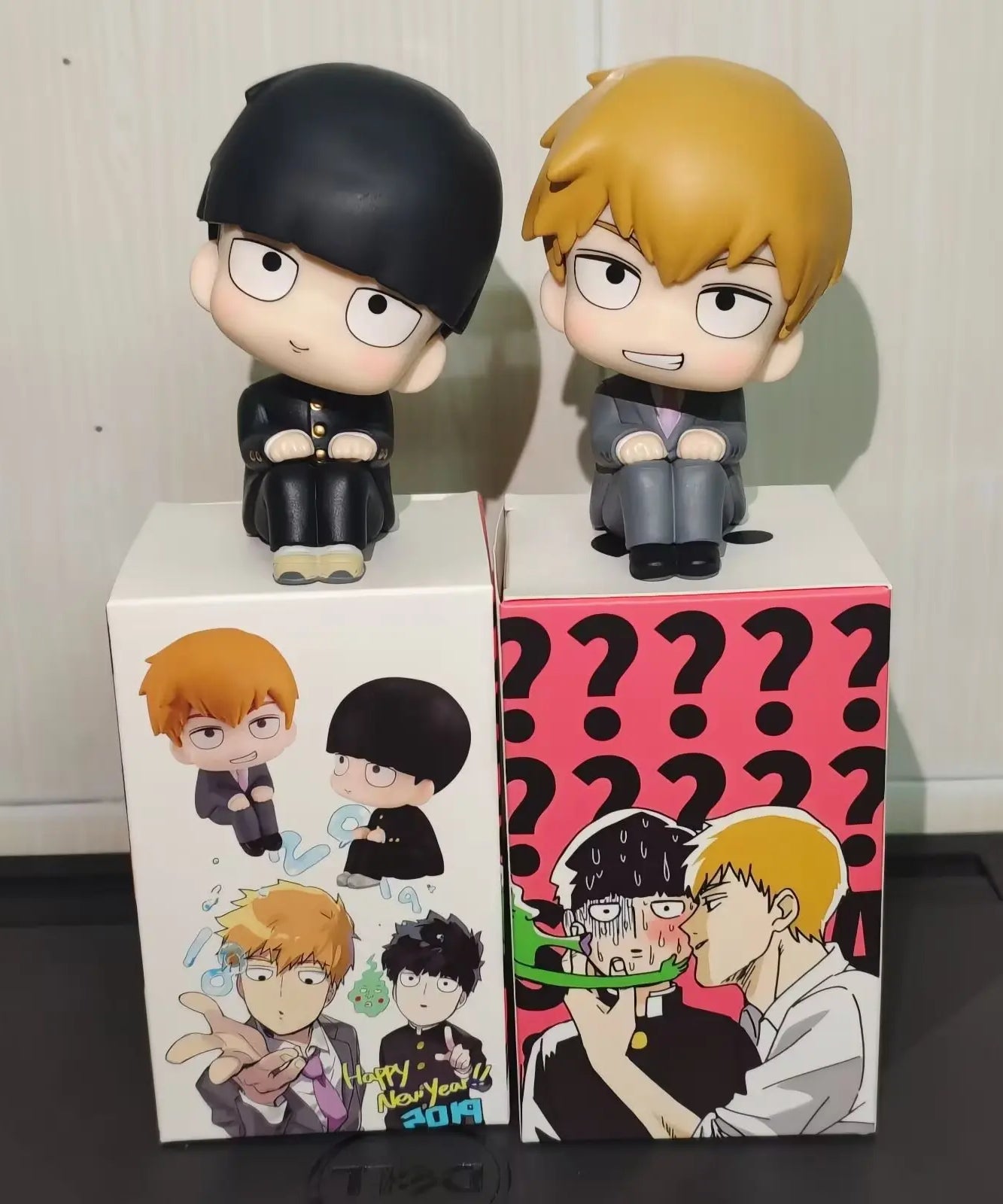 10cm Mob Psycho 100 Mobu Saiko Hyaku Kageyama Shigeo Arataka Reigen Action figure toys Christmas gift with box