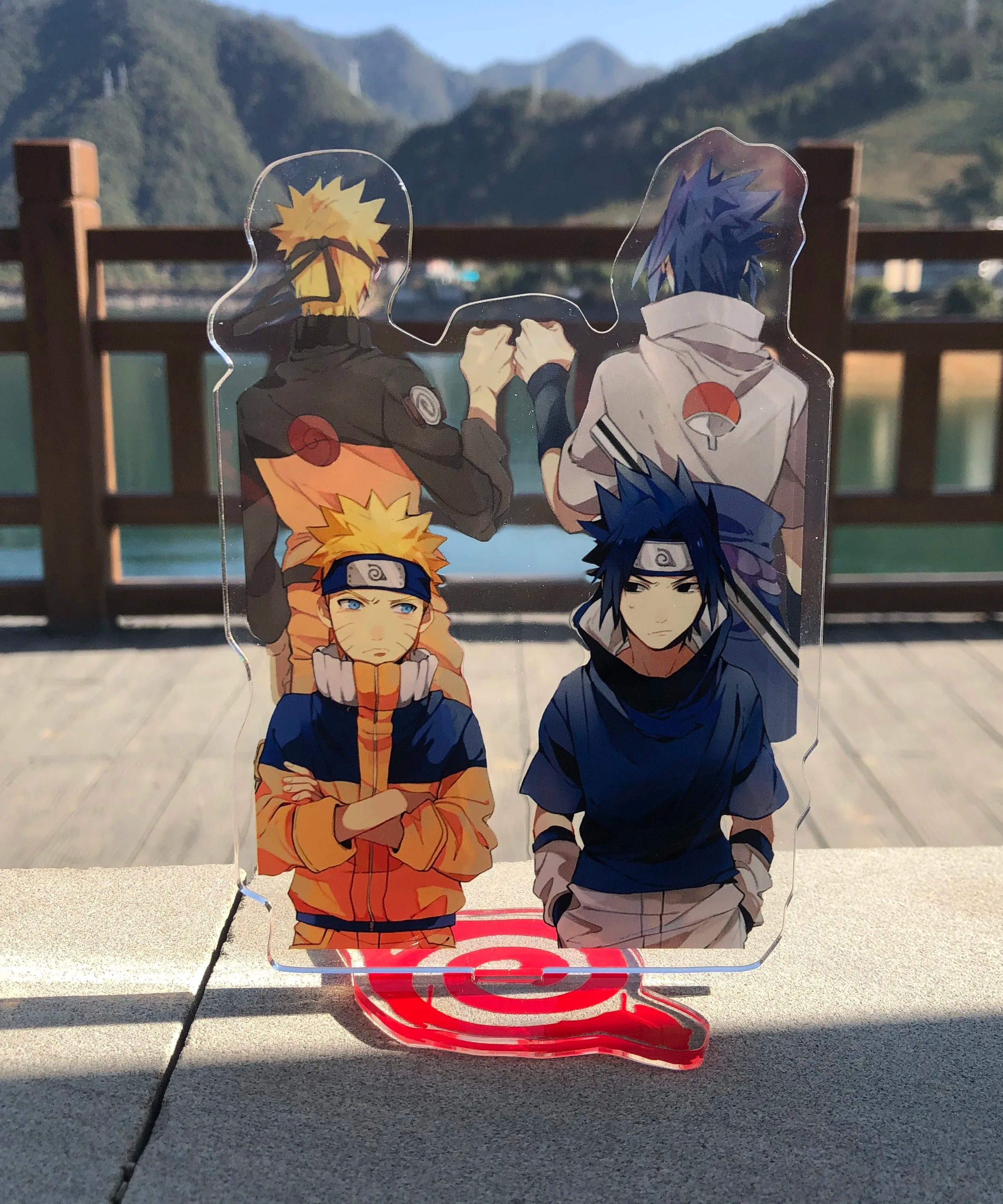 Anime Acrylic Stand Character Model Board Table Decoration Key Chain Kakashi Itachi Sasuke Lady Gift Jewelry Accessories