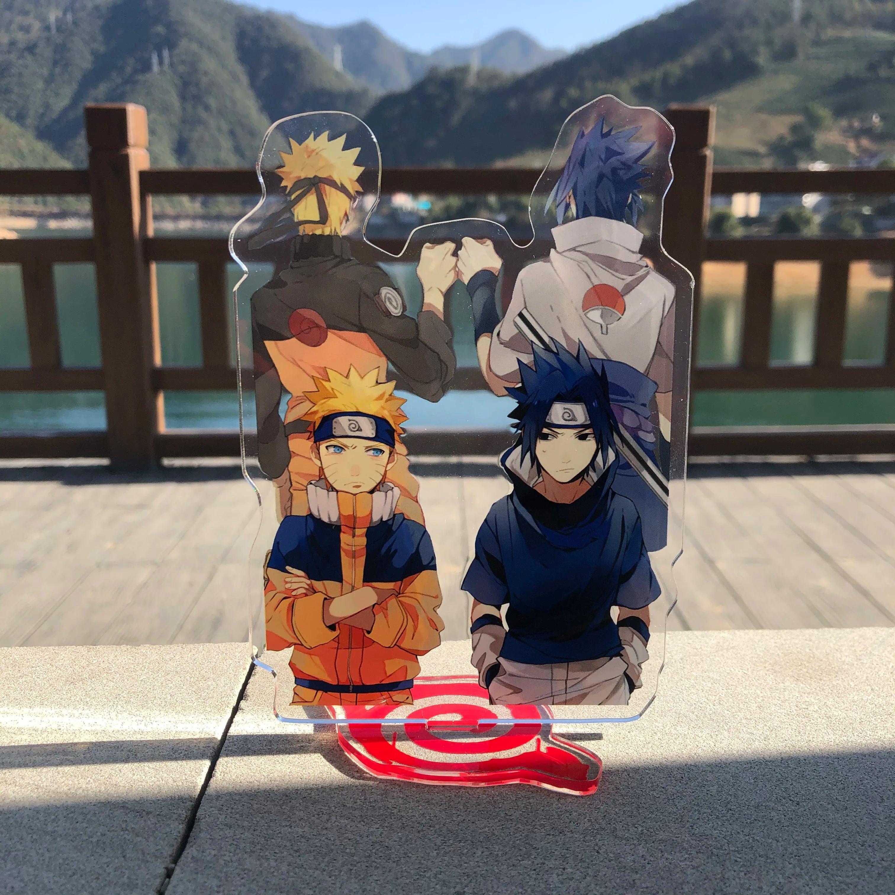 Anime Acrylic Stand Character Model Board Table Decoration Key Chain Kakashi Itachi Sasuke Lady Gift Jewelry Accessories