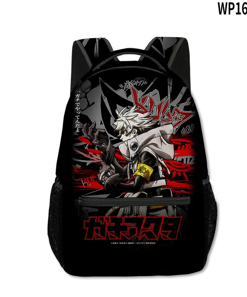 Trendy Popular Novelty Gachiakuta student Bookbag Notebook Backpacks 3D Print Oxford Waterproof Boys/Girls Travel Backpacks