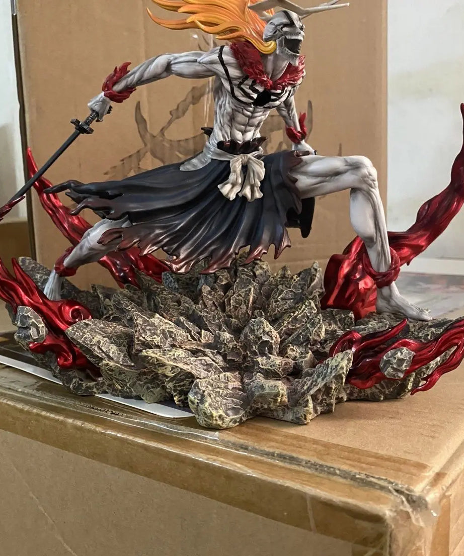 23cm Bleach Figure Kurosaki Ichigo Anime Figures PVC Statue Model Doll Collection Room Decoration Desk Toys Halloween Gifts