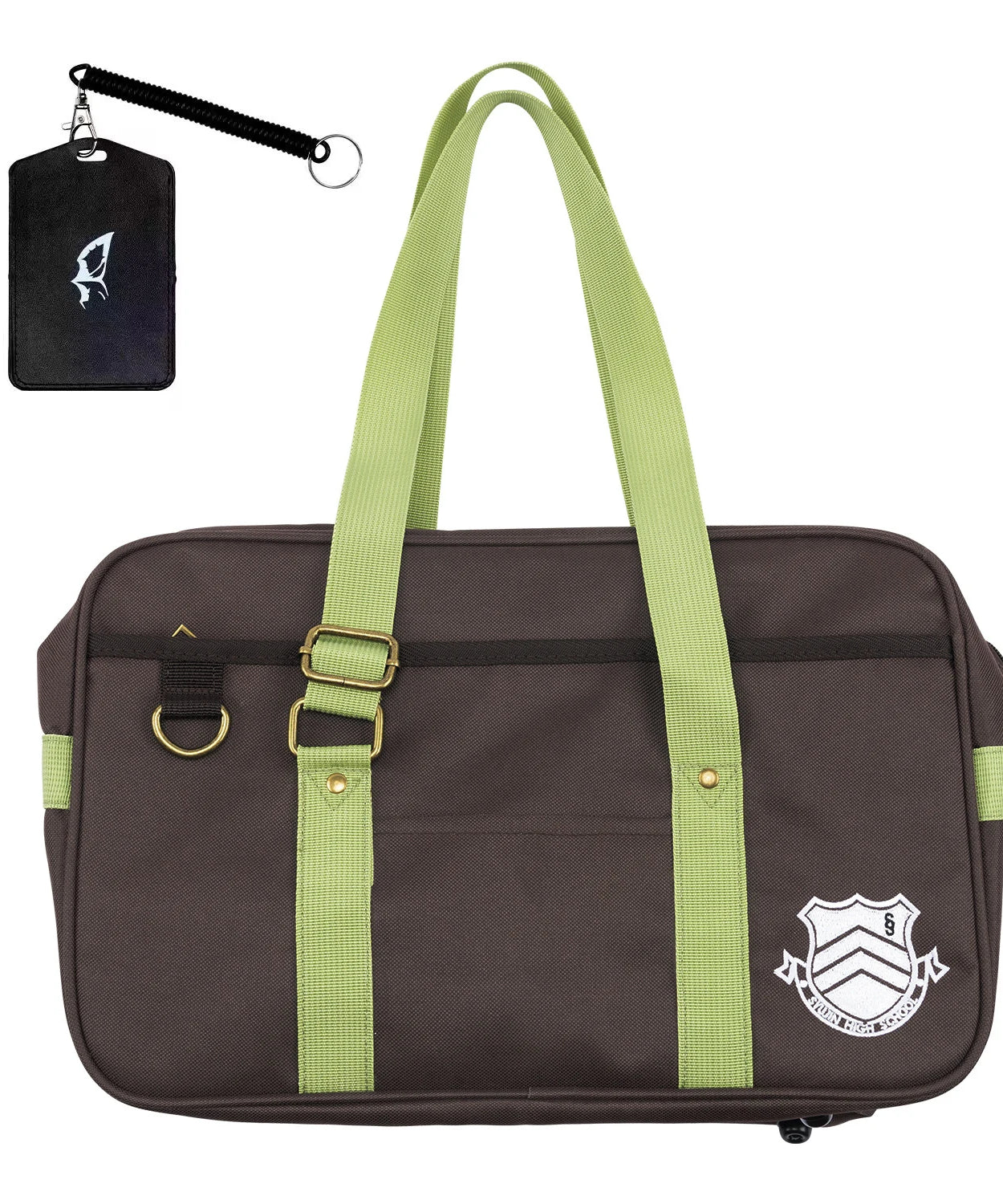 Person 5 P5 Syujin Gakuen High School Jk Bag Student Bookbag Anime Uniform Oxford Shoulder Bag Halloween Cosplay Messenger Bag