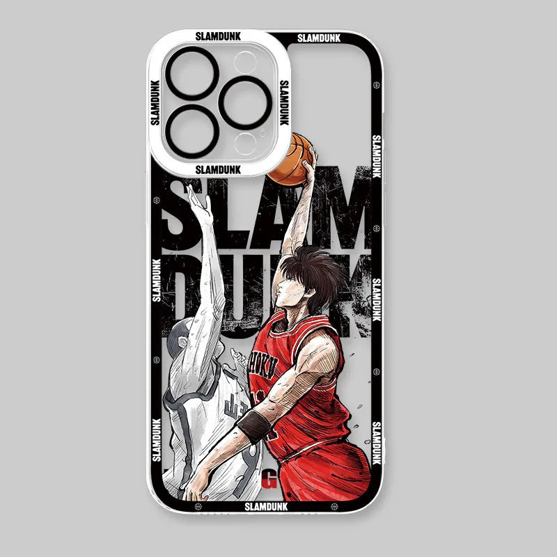 Anime Cool Slam Dunk Case For Samsung Galaxy A54 A34 A24 A14 A13 A53 A33 A73 A23 A05 A05S A72 A52 A52S A32 A22 A12 A51 A71 Etui