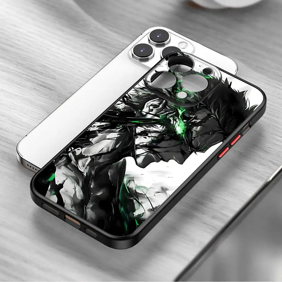 Anime Soft Case for iPhone (16/15/14/13/12/11 & Pro Max)