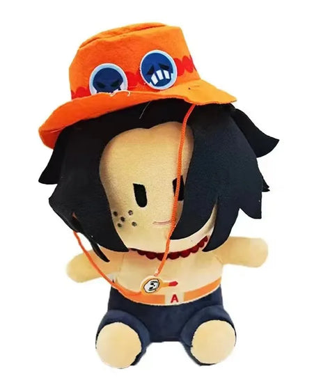 25Cm Anime One Piece Monkey D. Luffy Roronoa Zoro Sanji Plush Doll Pillow Ornament Children's