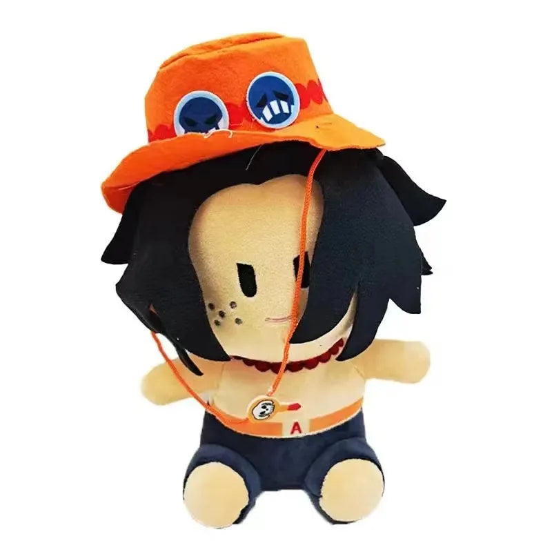 25Cm Anime One Piece Monkey D. Luffy Roronoa Zoro Sanji Plush Doll Pillow Ornament Children's