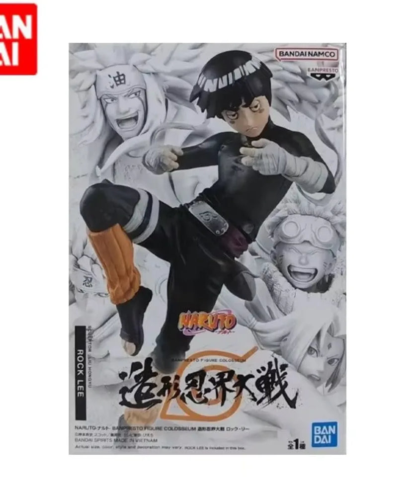 Bandai Banpresto Rock Lee Figure – Naruto Shippuden Original 10cm Collectible Toy