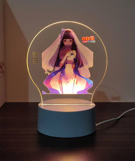 New Animation Naruto anime peripheral light-up stand night light Naruto Sasuke Uchiha Itachi Gaara Kakashi Tsunade holiday gift