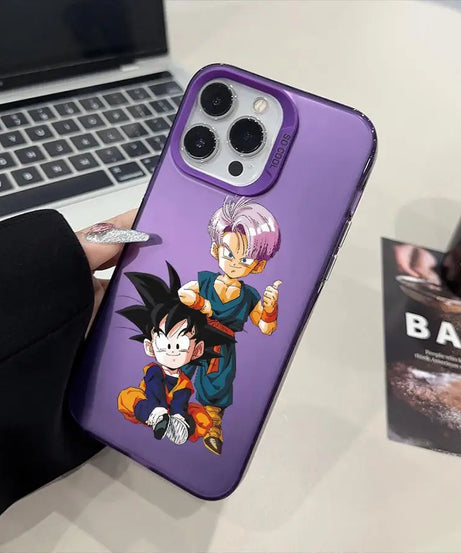 Phone Case for iPhone 14 15 16 Plus 17 Air 16e 11 12 13 Pro Max Shell Dragon Ball Vegeta Goku Dragons