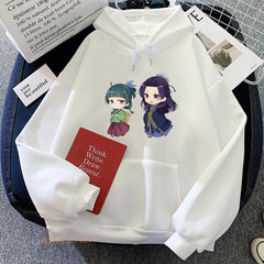 The Apothecary Diaries Maomao & Jinshi Graphic Hoodie Harajuku Streetwear