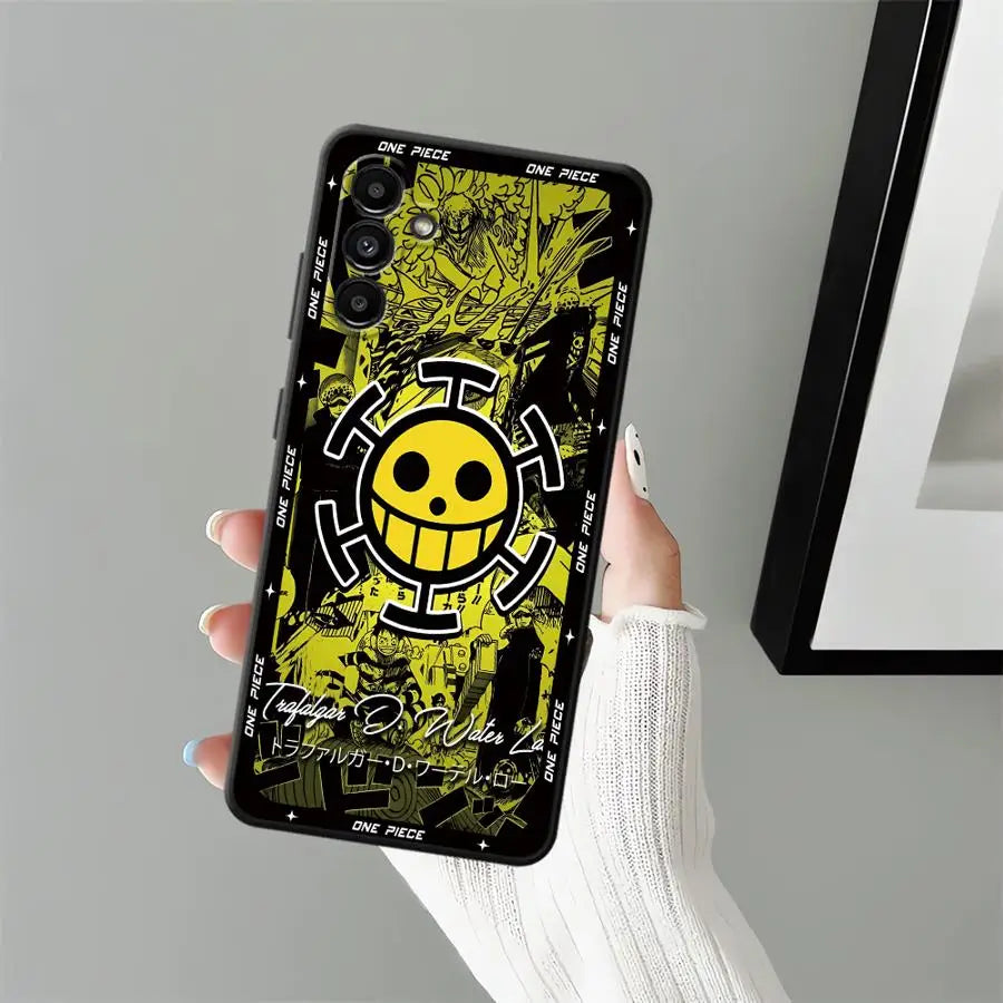 Anime Case for Samsung Galaxy A54 A71 A16 A21s A51 A52 A14 A15 A33 A34 A12 A13 A72 A73 A35 A41 A24 A31 A22 A23 Soft Phone Cover