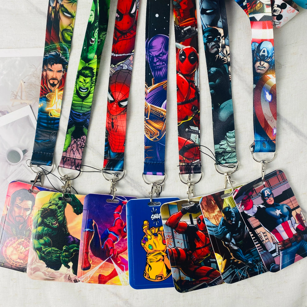 Anime Card Holder Lanyard — ID & Bus Card Cover 2